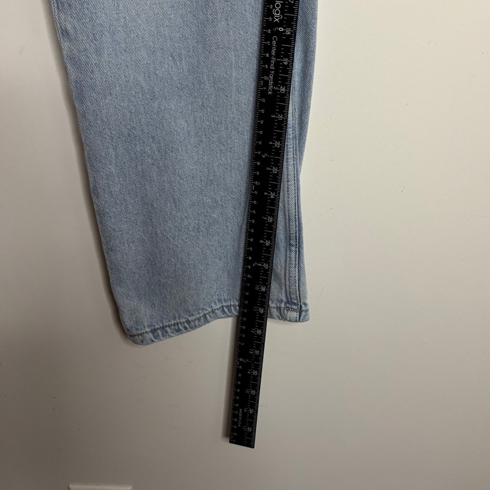 Aeropostale Light Wash High Rise Baggy Jeans Women 2 Reg - Picture 5 of 7